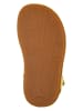 Camper Leder-Sandalen in Gelb