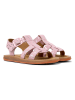 Camper Leder-Sandalen "Bicho" in Rosa