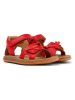 Camper Leder-Halbsandalen "Bicho" in Rot