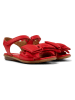 Camper Leder-Sandalen "Right" in Rot