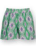 RAIZZED® Shorts in Grün/ Lila