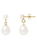 Pearl Addict Gouden oorstekers met parels