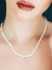 Pearl Addict Perlen-Halskette mit in Weiß
