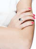 Pearl Addict Zilveren ring met parels