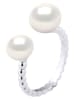 Pearl Addict Silber-Ring mit Perlen