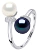 Pearl Addict Zilveren ring met parels