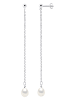 Pearl Addict Silber-Ohrstecker mit Perlen