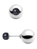 Pearl Addict Silber-Ohrstecker mit Perlen
