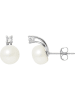 Pearl Addict Zilveren oorstekers parels
