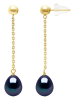 Pearl Addict Gold-Ohrstecker mit Perlen