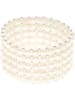 Pearl Addict Parelarmband wit