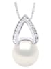 Pearl Addict Zilveren ketting met parel - (L)42 cm