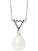 Pearl Addict Zilveren ketting met hanger - (L)42 cm