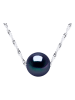 Pearl Addict Zilveren ketting met parel - (L)42 cm