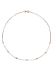maison héritage PARIS Roségold-Halskette mit Diamanten - (L)40 cm