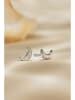 maison héritage PARIS Weißgold-Ohrstecker "Diamond moon" mit Diamanten