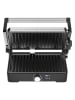 Aeno Contactgrill ‘'EG2’'  zilver/zwart