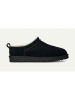 UGG Leder-Hausschuhe "Classic Micro" in Schwarz