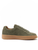 British Passport Leder-Sneakers in Khaki