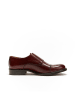 British Passport Leder-Monkstraps in Bordeaux