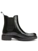 British Passport Leder-Chelsea-Boots in Schwarz