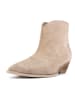 loft37 Leder-Cowboy-Boots "Capital City" in Beige