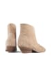 loft37 Leder-Cowboy-Boots "Capital City" in Beige