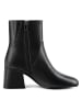 loft37 Leder-Stiefeletten in Schwarz