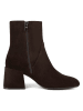 loft37 Leder-Stiefeletten in Braun