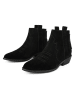 loft37 Leder-Ankle-Boots in Schwarz