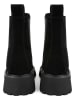 loft37 Leder-Chelsea-Boots "From The Best" in Schwarz