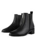 loft37 Leder-Chelsea-Boots in Schwarz
