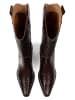 loft37 Leder-Cowboystiefel in Braun