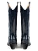 loft37 Leder-Cowboystiefel in Dunkelblau