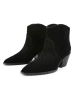 loft37 Leder-Cowboy-Boots in Schwarz