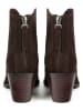 loft37 Leder-Cowboy-Boots in Braun