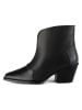 loft37 Leder-Cowboy-Boots in Schwarz