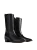 loft37 Leder-Boots in Schwarz