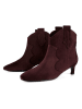 loft37 Leder-Stiefeletten in Bordeaux