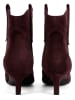 loft37 Leder-Stiefeletten in Bordeaux