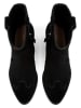 loft37 Leder-Cowboy-Boots in Schwarz