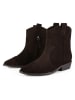 loft37 Leder-Cowboy-Boots in Braun