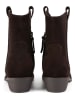 l37 Leder-Cowboy-Boots in Braun