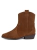 loft37 Leder-Cowboy-Boots in Hellbraun