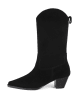loft37 Leder-Stiefeletten "Better Me" in Schwarz