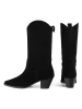 loft37 Leder-Stiefeletten "Better Me" in Schwarz