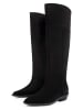 loft37 Leder-Stiefel in Schwarz
