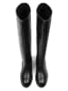 loft37 Leder-Stiefel in Schwarz