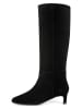 loft37 Leder-Stiefel in Schwarz