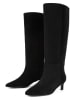 loft37 Leder-Stiefel in Schwarz